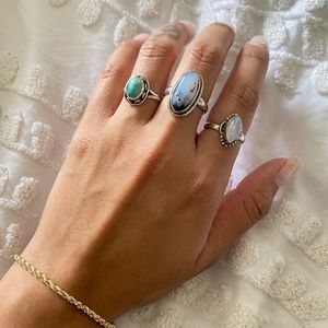 Sterling silver rings